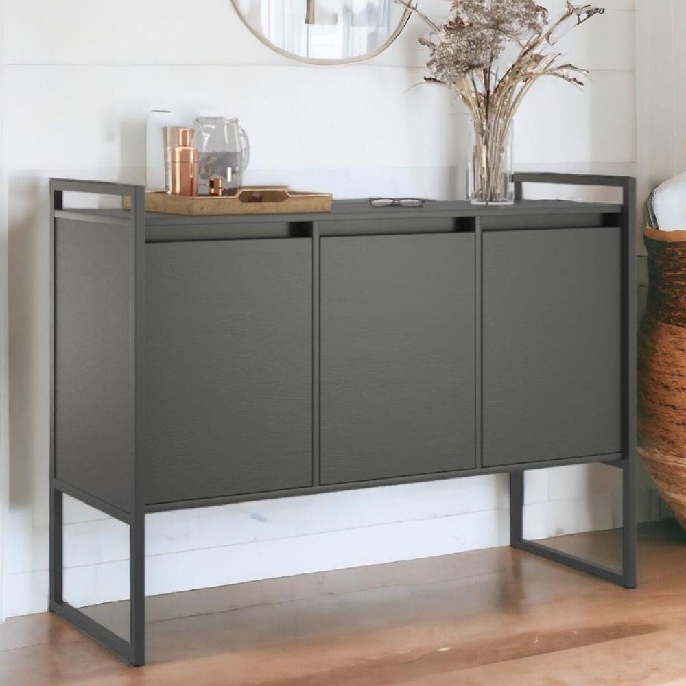 Buffet Aparador Industrial 3 Portas para Sala de Jantar
