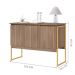 Buffet Aparador de Sala Jantar com Pés Dourado