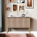 Buffet Classico com 3 Portas Veneza Affara Dourado