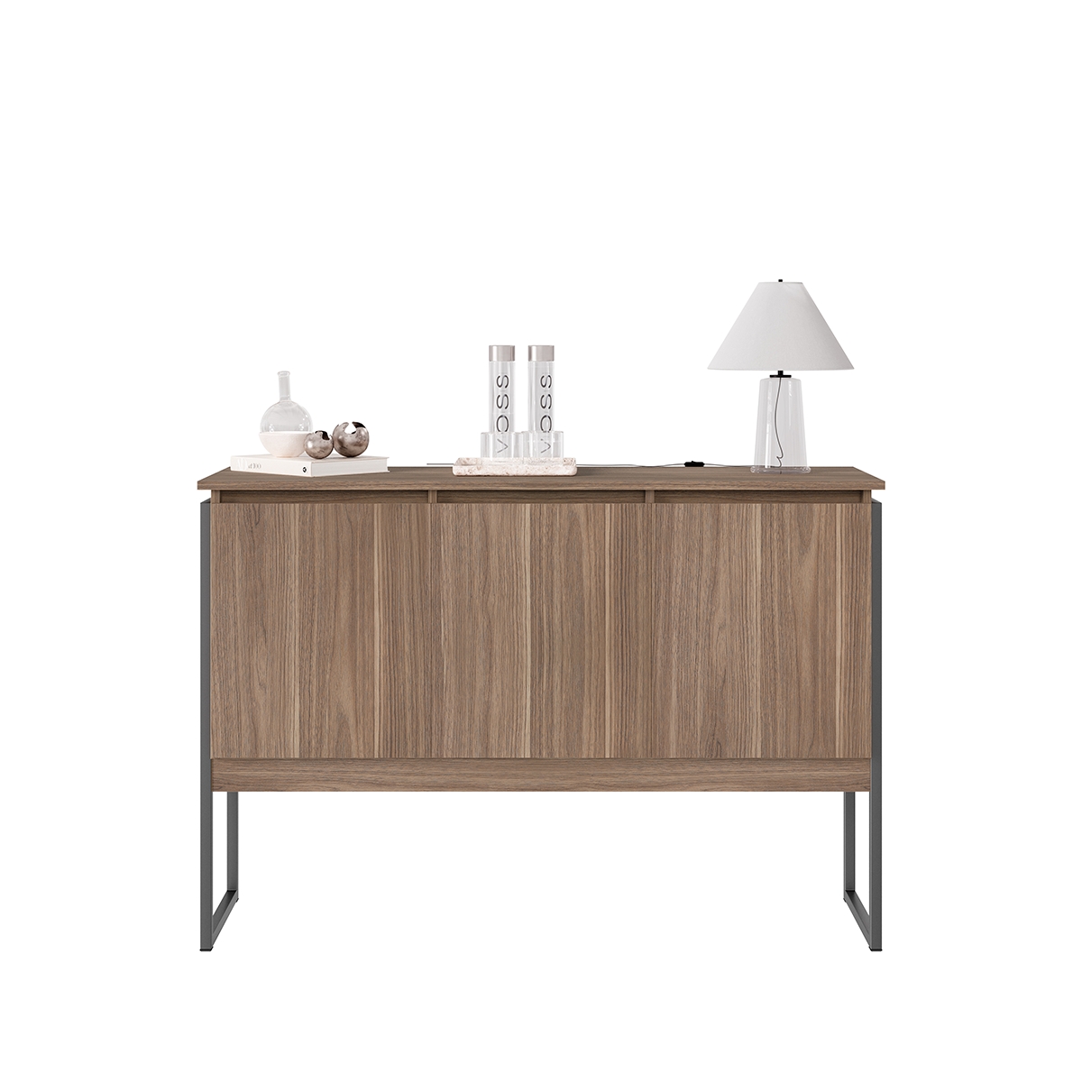 Buffet Classico com 3 Portas Veneza Affara Preto