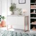 Buffet Classico com 3 Portas Veneza Branco Cobre
