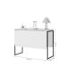 Buffet Classico com 3 Portas Veneza Branco Preto
