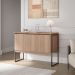 Buffet Classico com 3 Portas Veneza Montana Preto