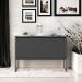 Buffet Elegante com 3 Portas Turim Preto Onix