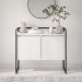 Buffet Industrial para Sala Irlanda Branco Preto