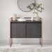 Buffet Industrial para Sala Irlanda Preto Cobre