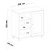 Buffet Joinville 1 Porta Cinamomo Off White