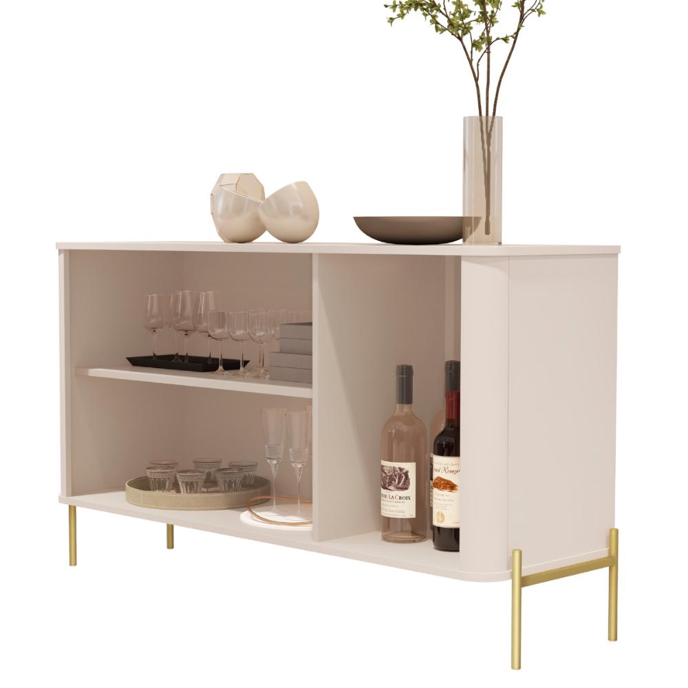 Buffet Nova Orleans Off White Dourado