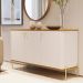 Buffet Nova Orleans Off White Nature Dourado