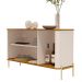 Buffet Nova Orleans Off White Nature Dourado