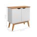 Buffet com 2 Portas Colombo Branco Acetinado