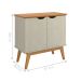 Buffet com 2 Portas Colombo Branco Off White Cinamomo