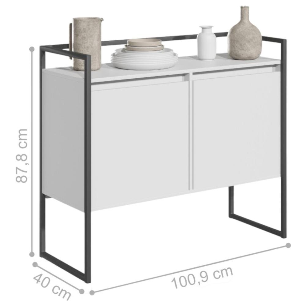 Buffet para Sala Industrial 2 Portas Cantinho do Café