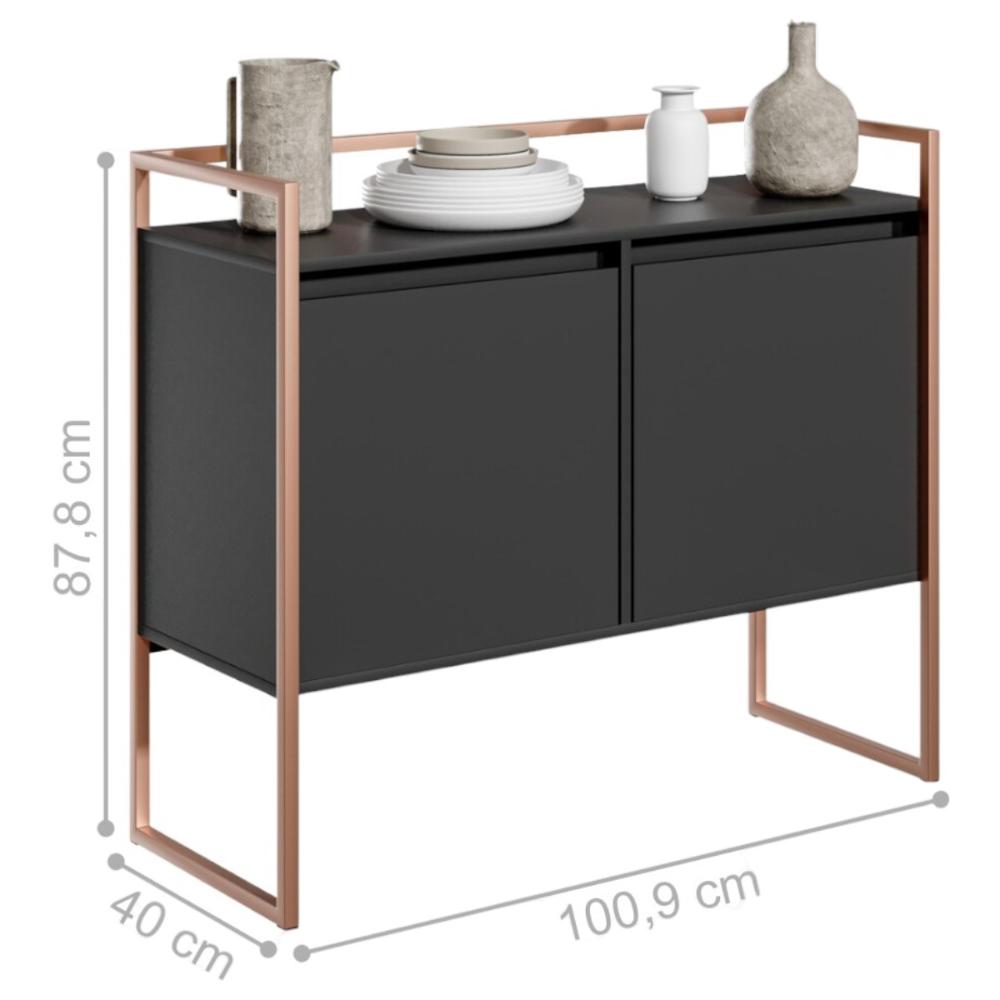 Buffet para Sala Industrial 2 Portas Cantinho do Café