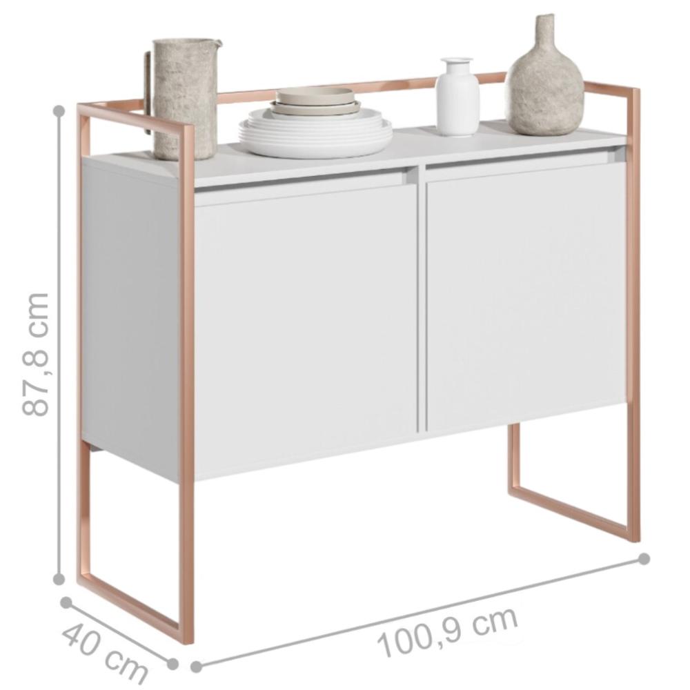Buffet para Sala Industrial 2 Portas Cantinho do Café