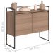 Buffet para Sala Industrial 2 Portas Cantinho do Café