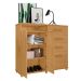 Cômoda com 2 Portas e 4 Gavetas Seábra Naturalle