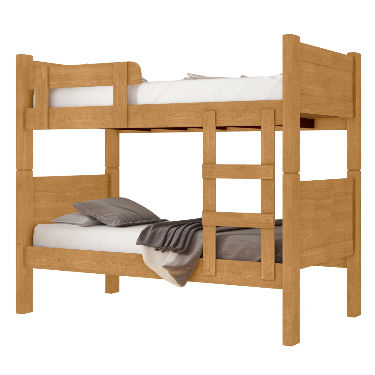 Cama Beliche Com Colchão Solteiro Toledo Naturalle
