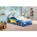 Cama Carro Infantil Raios Azul com Colchão