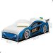 Cama Carro com Baú Juvenil Racer Azul