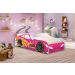 Cama Faísca Carro Infantil Rosa
