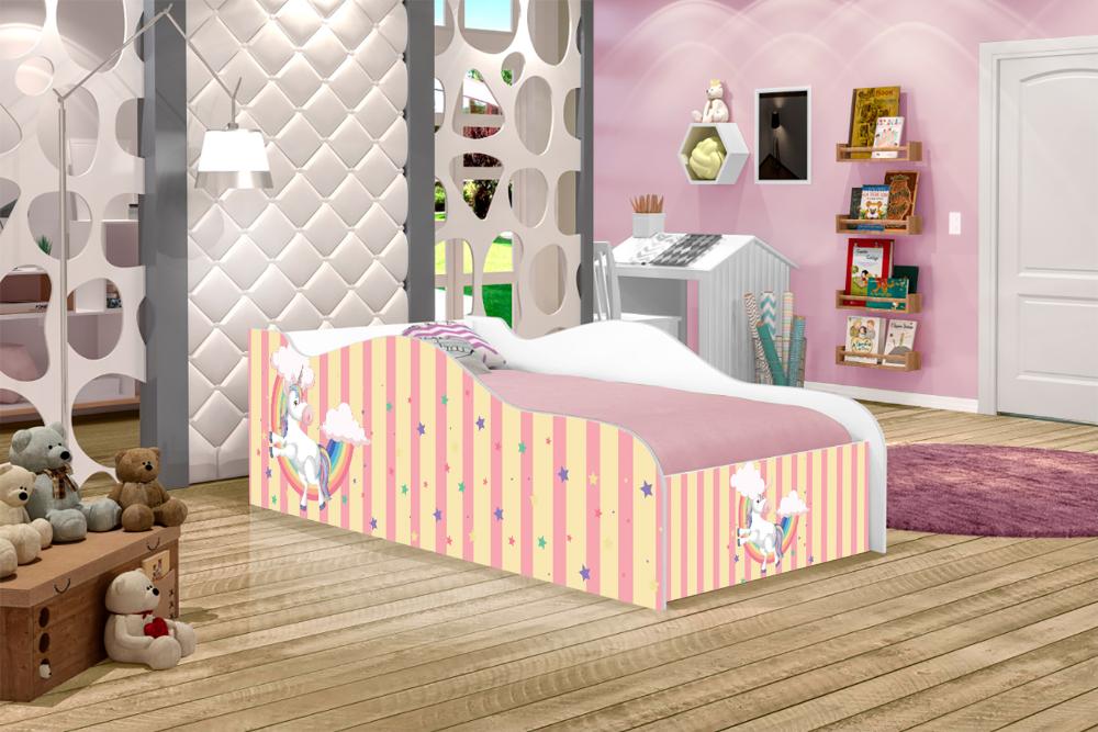 Cama Fun Unicórnio Meigo Solteiro