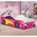 Cama Infantil Carro Velocista Pink com Colchão