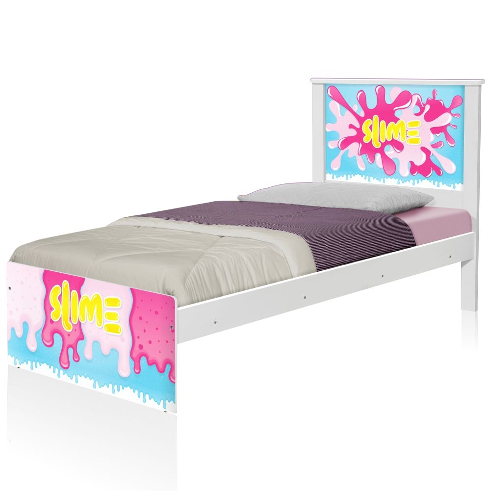 Cama Juvenil Massinha Meninas com Colchão
