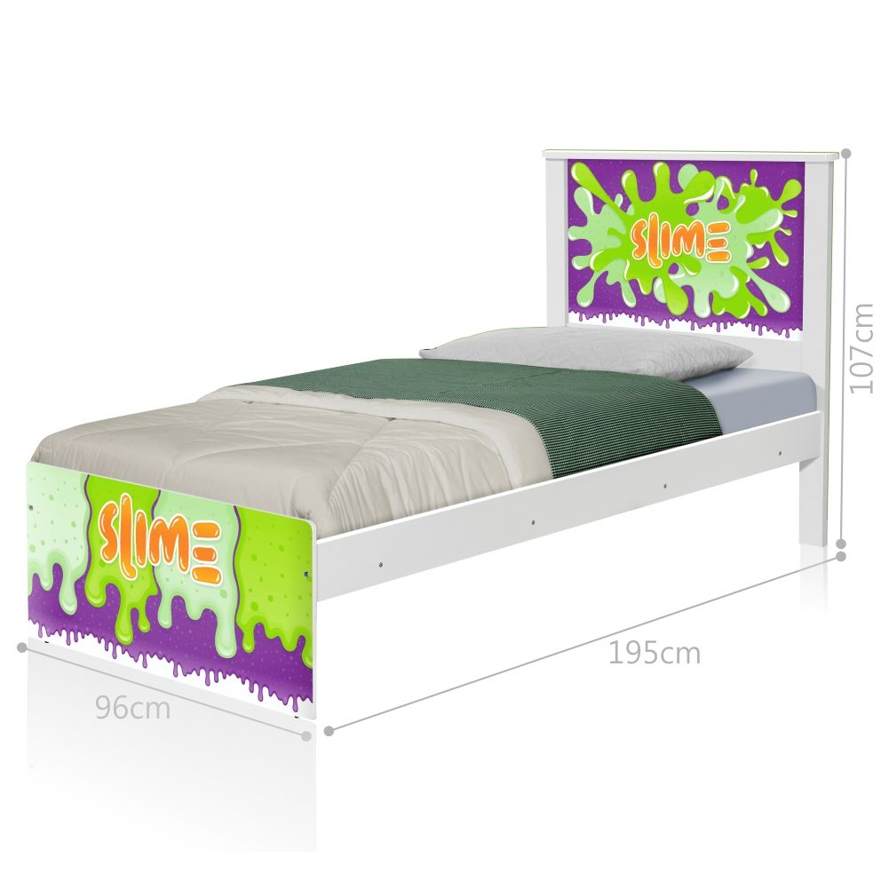 Cama Juvenil Massinha Meninos com Colchão