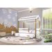 Cama Montessori Cabana com Auxiliar e Cordão LED