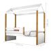 Cama Montessoriana Exclusiv Solteiro com Colchão