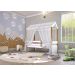 Cama Montessoriana Exclusiv Solteiro com Voal Branco