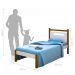 Cama Solteiro Helo com Auxiliar