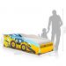 Cama Solteiro Kids Speciale Trator com Colchão