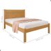 Cama de Casal Flex Iturama Naturalle Off White