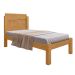 Cama de Solteiro Com Colchão Marília Naturalle