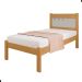 Cama de Solteiro Flex Bilac Com Colchão Naturalle Off White