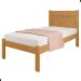 Cama de Solteiro Flex Bilac Com Colchão Naturalle Off White