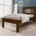 Cama de Solteiro Flex Com Colchão Macaé Malbec Off White