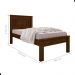 Cama de Solteiro Flex Com Colchão Macaé Malbec Off White