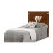 Cama de Solteiro RIpada Atlanta Imbuia Com Colchão