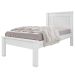 Cama de Solteiro com Pés Macaé Branco