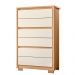 Comoda 6 Gavetas Moreira Sales Freijo Off White
