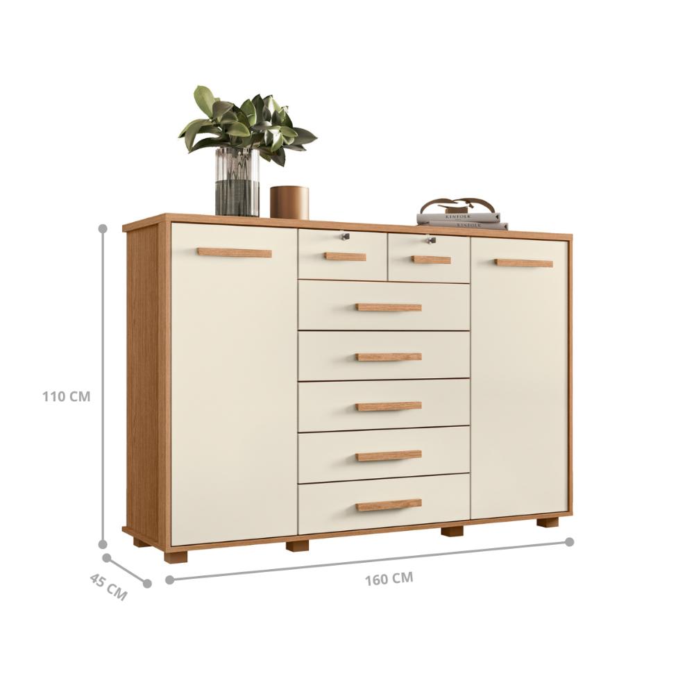 Comoda Jandaia do Sul Freijo Off White
