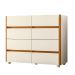 Comoda Tampo Vidro Ubarana Off White Cinamomo