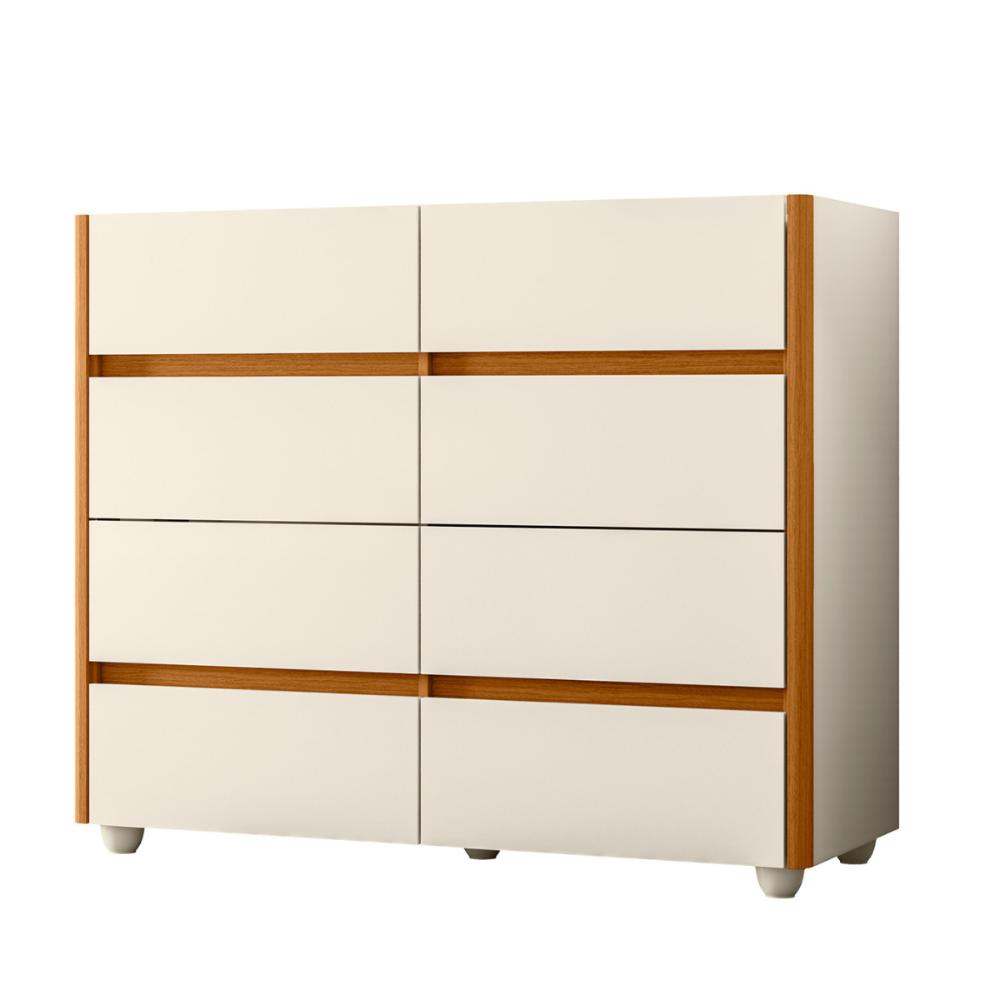 Comoda Tampo Vidro Ubarana Off White Cinamomo