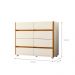 Comoda Tampo Vidro Ubarana Off White Cinamomo