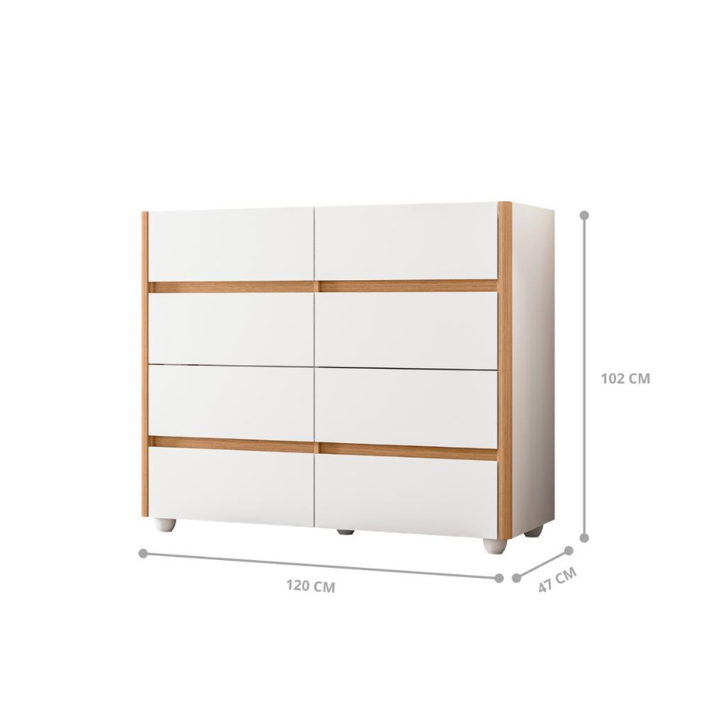 Comoda Tijucas do Sul Branco Freijo