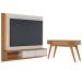 Conjunto Aparador e Painel Iris Off White Matte Freijo