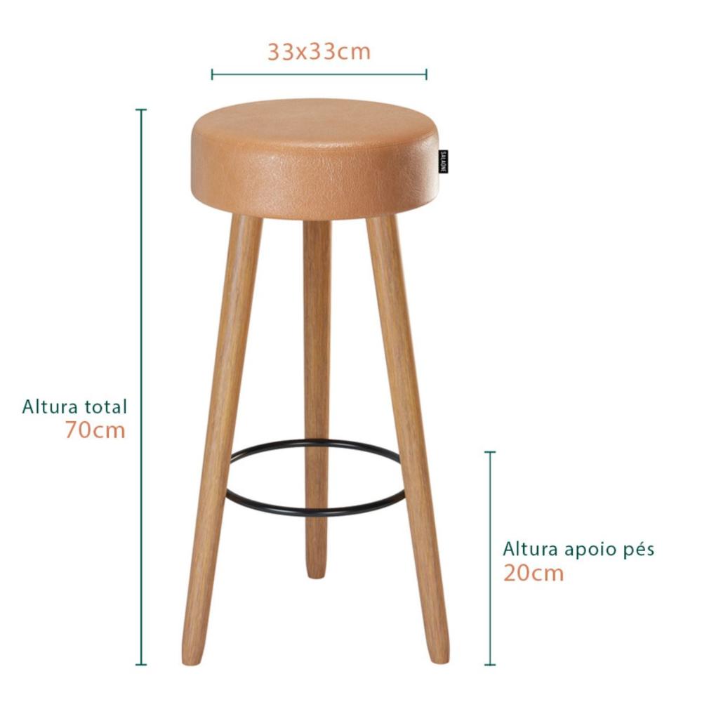 Conjunto Banquetas Alta Horizonte Amarula
